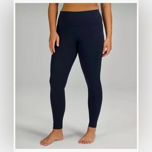 Lululemon Wunder Under high rise size 6 27 inch